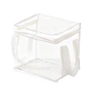 Clear Toy Storage Bags - Large Capacity Organizer Pouches for Toys and Games | Waterproof Reusable Design with Transparent Viewing Window, Storage Solution for Blocks Puzzles 9.06x6.69x9.06 in