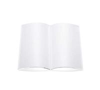 Clear Transparent Bookweight-Bookcover-Pageholder Book Protector (Small/Paperback Size-9.5" Wide x 8.75" Tall)