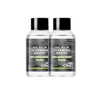 Clear Vision Car Glass Cleaner - 2025 Upgrade Reusable Oil Film Remover & Preventer for Windshield Windows - Anti-Rain/Fog, Enhanced Clarity (2pcs replenisher)