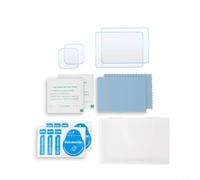 Clear Vision - Protector de pantalla de vidrio templado para lente de cámara Hero Black con propiedades antihuellas y antipolvo (2 unidades)