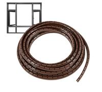 Clear Window Insulation Strip, 10m Adhesive Draft Stopper Tool, Glass Door Seal for Energy Saving Installation Accessory with Strong Grip for Indoor Outdoor Door Cabinet Apartment Office