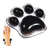 Clear Wrist Rest Cushion - 4.72x4.02x0.8in Cat Paw Shaped Support, Mice Ergonomic Pad, Multipurpose Hand Comfort Relief Accessory | Soft gamingWrist Rest for Home Offices School Desk Computer