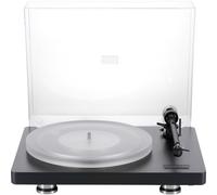 ClearAudio Compass noir - Platine vinyle, Manuelle, MM, Entraînement par courroie, 33 tours, 45 tours, Cápsula incluida