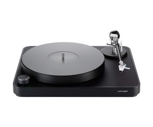 ClearAudio Pack Concept Signature Jubilee Black - Tocadiscos de vinilo, Manual, MM, Tracción por correa, Discos de vinilo, Discos de 45 RPM, 78 rpm
