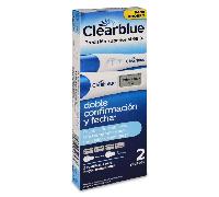 Clearblue Duplo T Embara D Ultr I Sem 2U - Detecta embarazo temprano con semanas
