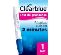 Clearblue - Prueba de embarazo con Detección rápida, resultado desde tan solo 2 minuto, 1 test