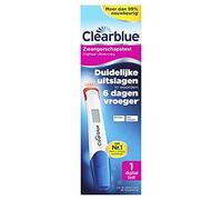 Clearblue - Prueba de embarazo digital de detección ultra temprana - 1 prueba