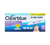 Clearblue, Prueba de ovulación digital avanzada para pruebas de ovulación (10 unidades)