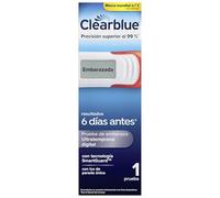 Clearblue Test de Embarazo Digital Detección Temprana - Resultados Claros en Palabras - Hasta 6 Días Antes - Formato Mejorado Sin Plástico