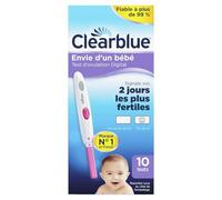 Clearblue Test d'ovulation digital 10 sticks