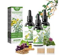 Clearbreath Dendrobium & Mullein Extract, Herbal Lung Health Essence, Dendrobium & Mullein Extract Herbal Drops 30ml, Powerful Lung Support & Cleanse & Respiratory (3PC)
