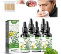 Clearbreath Dendrobium & Mullein Extract,Powerful Lung Support & Cleanse & Respiratory, Breath Dendrobium & Mullein Extract Herbal Drops, Herbal Lung Health Essence. (5 PCS)