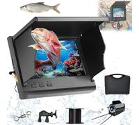 Clearhook Fishing Camera, Clearhook 4.3/5inch Colitt- Underwater Fishing Camera, 220° Wide-Angle IR Night Vision Portable Fish Finder (50M,5.0in)