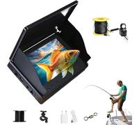 Clearhook Fishing Camera, Clearhook Portable Underwater Fishing Camera, 220° Wide-Angle IR Night Vision, 5″ LCD and Upgraded HD Lens, For Sea Fishing, Wild Fishing, Ice Fishing (30m Line,5 in)