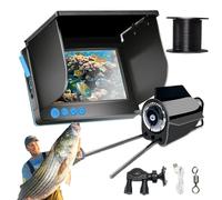 Clearhook Underwater Camera, Clearhook 5″ Portable Underwater Fishing Camera with 220° Wide Angle, IR Night Vision, 4.3/5'' IPS Wide Angle Display for Angler & Aquarium (30m,5'' Waterproof Screen)