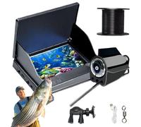 Clearhook Underwater Camera, Clearhook 5″ Portable Underwater Fishing Camera with 220° Wide Angle, IR Night Vision, 4.3/5'' IPS Wide Angle Display for Angler & Aquarium (20m,5'' IPS Screen)