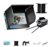 Clearhook Underwater Camera, Clearhook Fishing Camera, 2025 New Portable Underwater Fishing, 220° Wide-Angle IR Night Vision,IP65 Waterproof (Waterproof Screen,5in)