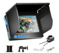 Clearhook Underwater Camera, Clearhook Fishing Camera, 4.3 Inch LCD and Upgraded HD Lens, 220° Wide-Angle IR Night Vision, IP68 Waterproof, for Sea/Wild/Ice Fishings (20M,5 in)
