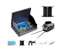 Clearhook Underwater Camera, Underwater Fishing Camera, 220° Wide-Angle & IR Night Vision, IP65 Waterproof, 30/50m Cable, for Sea Fishing, Wild Fishing, Ice Fishing (4.3In,98.5ft+IPS Screen)