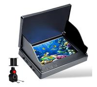Clearhook Underwater Fishing Camera, 4.3 Inch LCD and HD Lens, 220° Wide Angle, with Night Vision Light, for Lake Boat Kayak Fishing (20m)