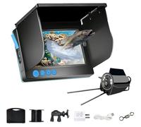 Clearhook Underwater Fishing Camera, Clearhook 5″ Portable Underwater Fishing Camera, 220° Wide-Angle & IR Night Vision with 100FT Cable, Waterproof (5IN-100FT)