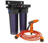 Clearly MaD Deionized Spot-Free Car Wash Rinse Plus System Unit, Spotless Water Deionizer for Car Washing, RV, and Motorcycle, with Hose