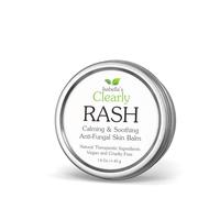 Clearly RASH,bálsamo antimicótico. Alivio inmediato para la picazón e la piel irritada. Ayuda a tratar la tiña, el pie de atleta, el eccema y las infecciones por hongos en las uñas.