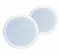 CLEARONE LS6CT SPEAKERS, INCLUDES TWO 6 CEILING SPEAKERS WITH 8 OHM OR 70/100V TAPS AND TILE BRIDGE (910-151-001-01)