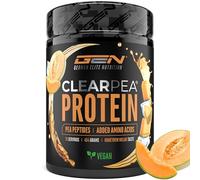 ClearPea® - Clear Vegan Protein - Batido de proteína refrescante - Hidrolizado de proteína de guisante - Alternativa vegana clara al suero de leche - (454g, Miel Melón)