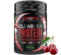 ClearPea® - Proteína Vegana Transparente - Batido de Proteína Refrescante - Hidrolizado de Proteína de Guisante - Alternativa Vegana al Suero de Leche Transparente - (454g, Cereza)