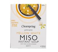 Clearspring Mellow - Sopa instantánea de Miso con tofu, 40 g
