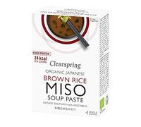 Clearspring Miso Orgánico Pasta De Sopa De 4 X 15g (Paquete de 2)