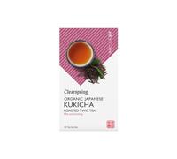 Clearspring - Té verde Kukicha orgánico japonés - 20 bolsitas (36 g)