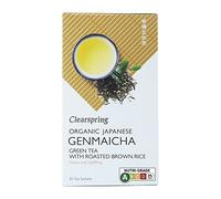 Clearspring - Té Verde Japonés BIO con Arroz Integral Tostado '20 Bolsitas' - 36 gr