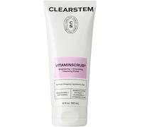 CLEARSTEM VITAMINSCRUB - Limpiador exfoliante con antioxidantes, gel limpiador para cara y cuerpo, vitamina C