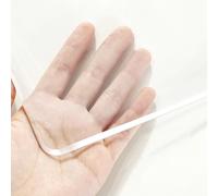 ClearTable Cover0.80mm Thick Plastic Desk Mat CrystalClear Vinyl Protector para mesas de café y comedor, escritorios de oficina, 90 x 160 cm