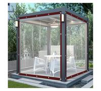 ClearTarps - Panel de lona transparente para invernadero y uso en exteriores, para muebles, veranda, rgola, jardín, protección del hogar (2 x 7 m)