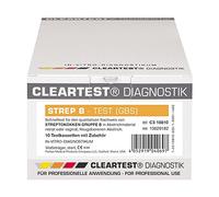 CLEARTEST 10629182 Strep B - Prueba de casete (10 unidades)