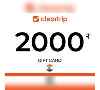 Cleartrip Gift Card 2000 INR Key - INDIA