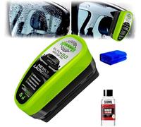 ClearVision Windshield Cleaner, ClearVision Glass Cleaner, 150ml Oil Film Remover for Car Windows - Prevents Mirror Fogging, Crystal Clear View in Any Weather (1, Green)
