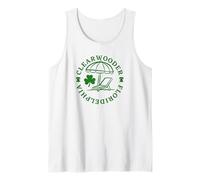 Clearwooder St Patricks Funny Philadelphia Clearwater Filadelfia Filadelfia Camiseta sin Mangas