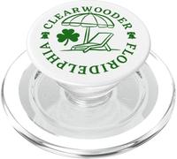 Clearwooder St Patricks Funny Philadelphia Clearwater Filadelfia Filadelfia PopSockets PopGrip para MagSafe