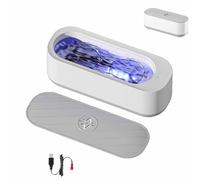 Clearzy Ultrasonic Glasses Cleaner, Clearzy Professional 45000Hz Ultrasonic Cleaner for Glasses, Jewelry & Watches - Fast Deep Cleaning, No Scratches, Portable Home Use (1 pcs)