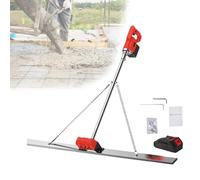 CLEASEBILY LéCtrico Regla De Poder,3000-6000rpm 150cm Hoja Regla De Superficie De HormigóN Estructura Fija Triangular Regla,para El Procesamiento De Concreto 1battery