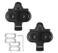 Cleats Bicicleta para pedales Shimano SPD - Placas para pedales Shimano SH51 con placas antideslizantes, flotador de 12°, adecuado para zapatos de ciclismo de montaña, con llave, fijación de 2