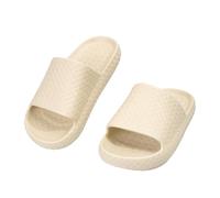 CLEIKS Mujer Chanclas Adaptadas al Diario Confortables Estivales Calzado Descomplicado Sin Restricciones Para Playa y Piscina (Caqui, 38/39 EU, WES260131-0)