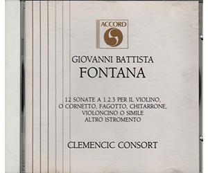 Clemencic Consort - 12 Sonate a 1, 2, 3 per il violino, o cornetto, fagotto, chitarrone, violoncino o simile altro istromento