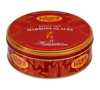 Clément Faugier - Candied Chestnuts/Marrons Glacés d'Aubagne France - 11 pieces - 9.17oz / 260gr Caja de metal