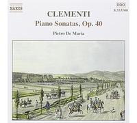 Clementi: Piano Sonatas, Op. 40 by Pietro De Maria (2013-05-03)