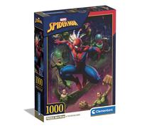 Clementoni - Puzzle de habilidad Spiderman Marvel, 1000 piezas ㅤ